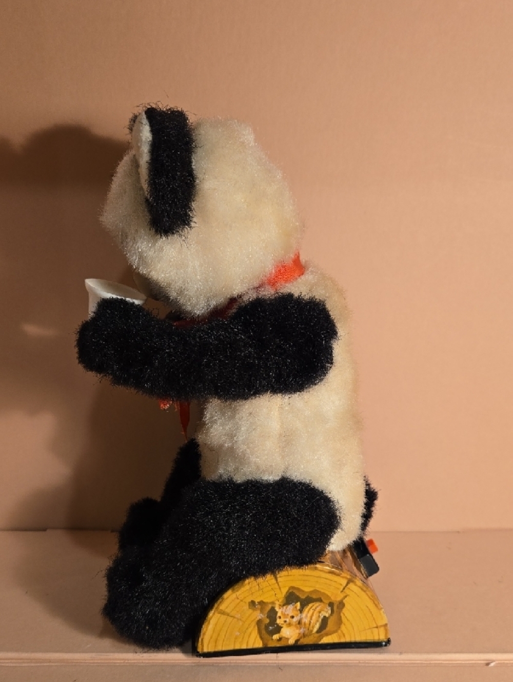 Vintage 1960s Japan Drinking Cola Panda Tin Litho Battery Operated - Picture 2 of 11